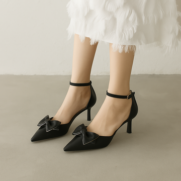 Escarpins Mary Jane – Talon Aiguille Moyen & Bride Classique