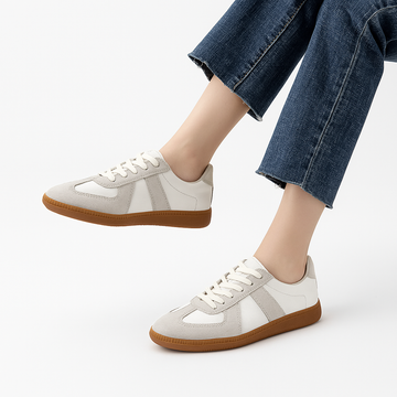 Baskets Basses en Daim – Style Intemporel & Confort Quotidien