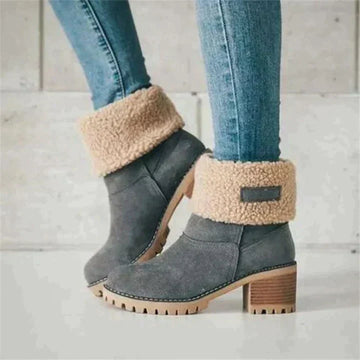 AYIN - Ankle Boots With Teddy Lining