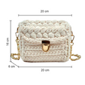 Sac à Bandoulière Tricoté Élégant | Confort & Style Chic