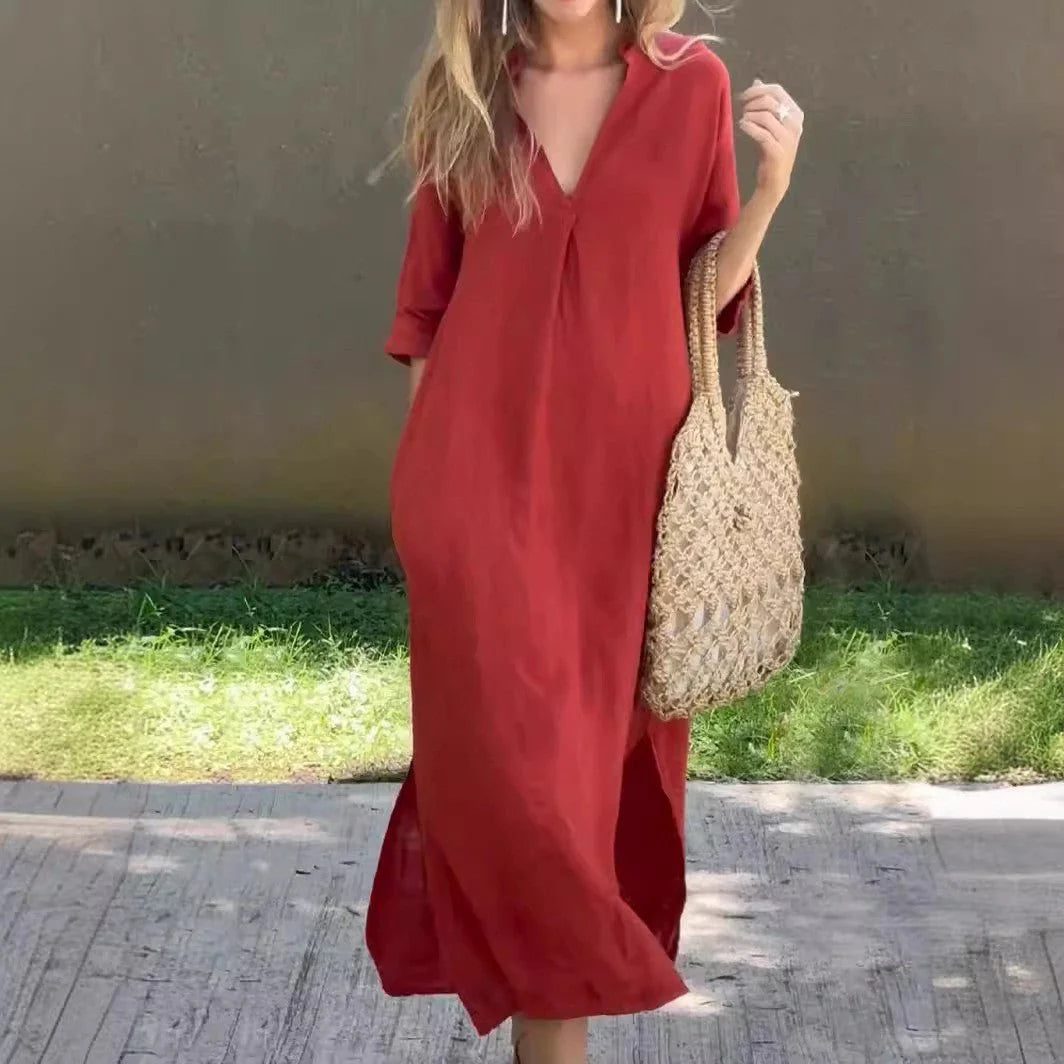 Solène – Robe d’Été Fluide et Féminine