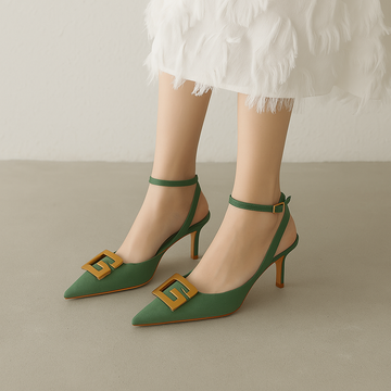Escarpins Slingback Stella – Bout Pointu & Élégance Délicate
