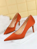 Bigtree Spring Fashion Simple Matching High Heels Pumps