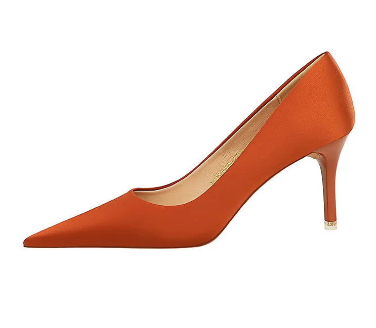 Bigtree Spring Fashion Simple Matching High Heels Pumps