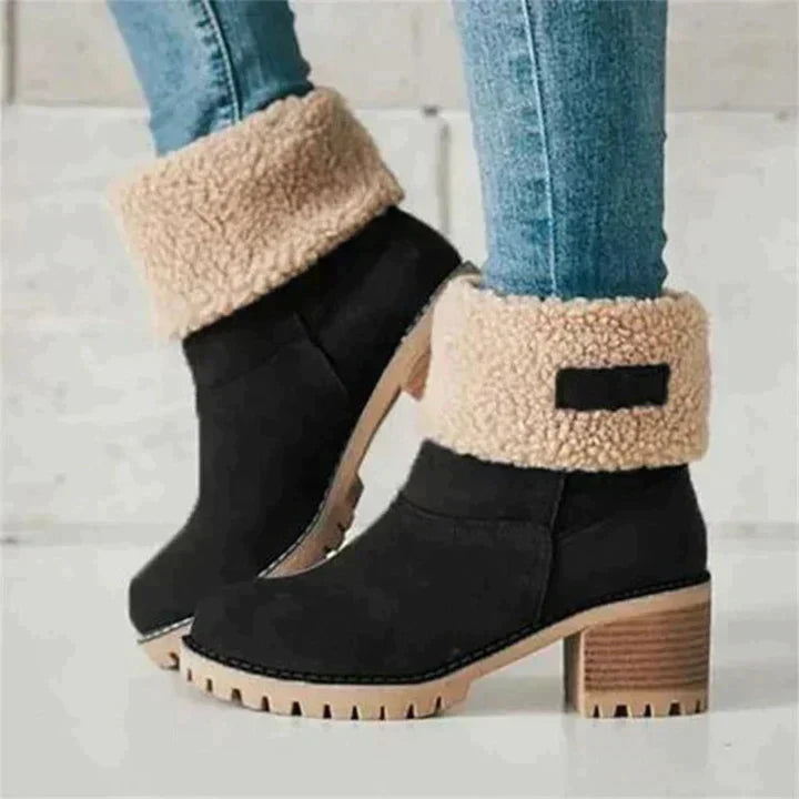 AYIN - Ankle Boots With Teddy Lining