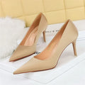 Bigtree Spring Fashion Simple Matching High Heels Pumps