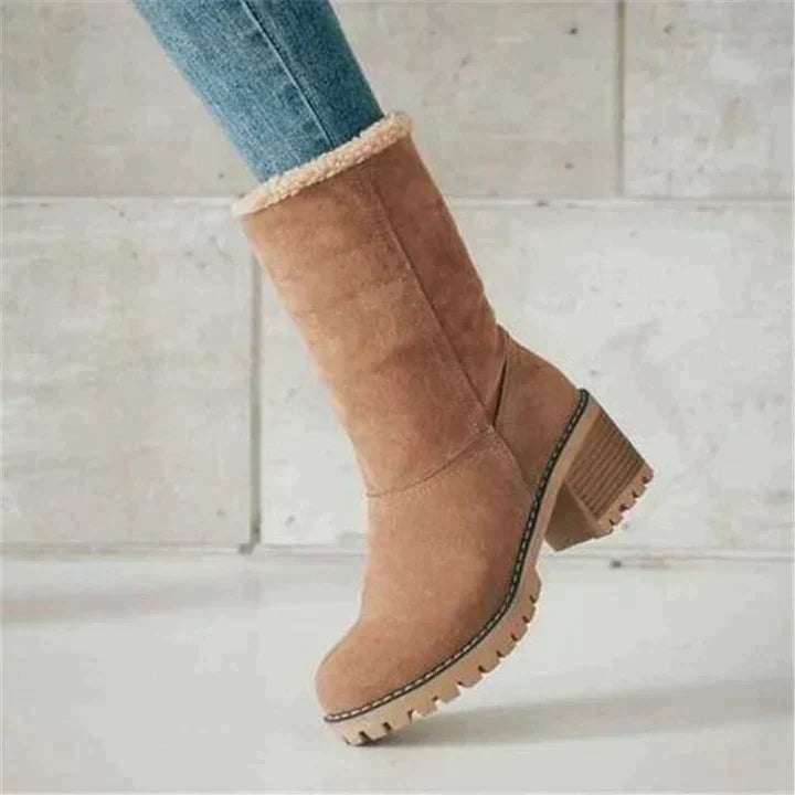 AYIN - Ankle Boots With Teddy Lining