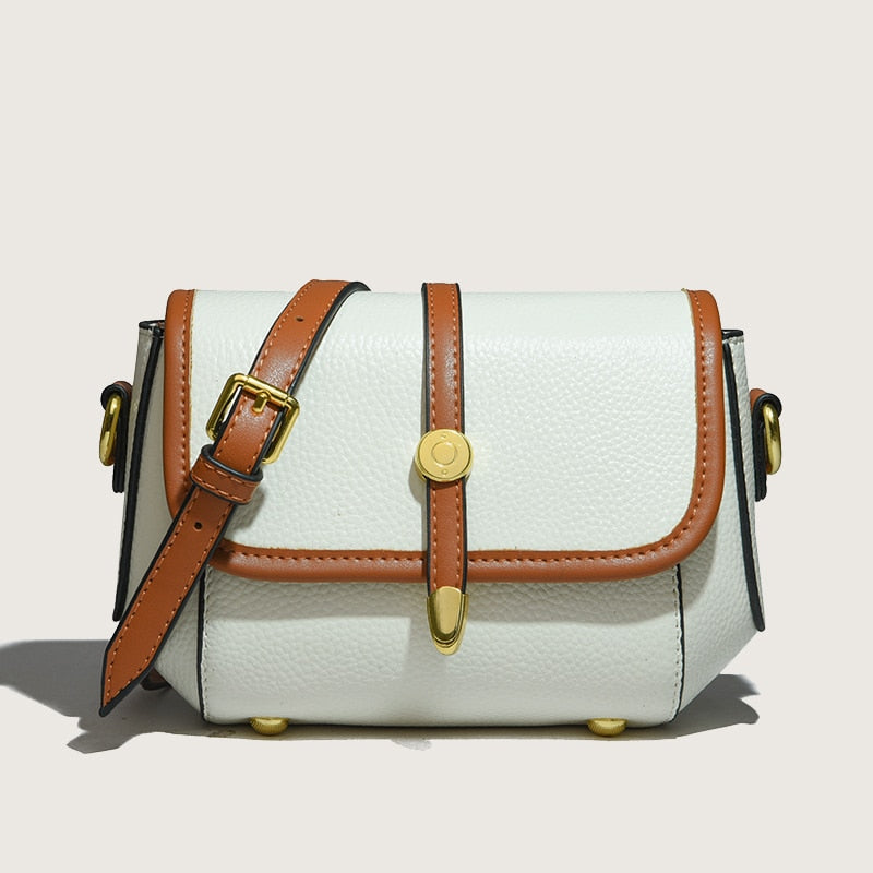 Bolsa Transversal Feminina Couro Legítimo Donna