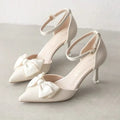 Medium Heel Heels Mary Jane Women's Shoes Elegant Dress Stilettos