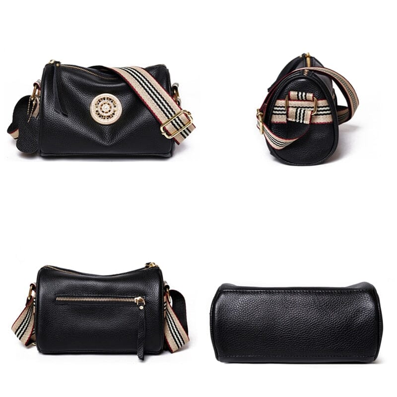 Bolsa Transversal Couro Legítimo Bella Fashion