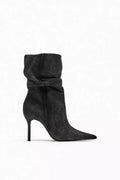 SKYE - Denim High Heel Boots