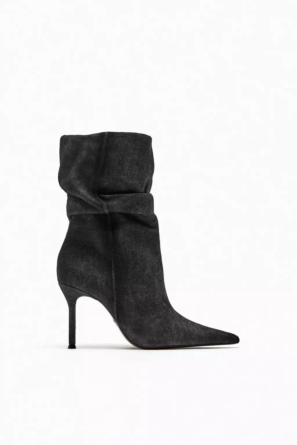 SKYE - Denim High Heel Boots