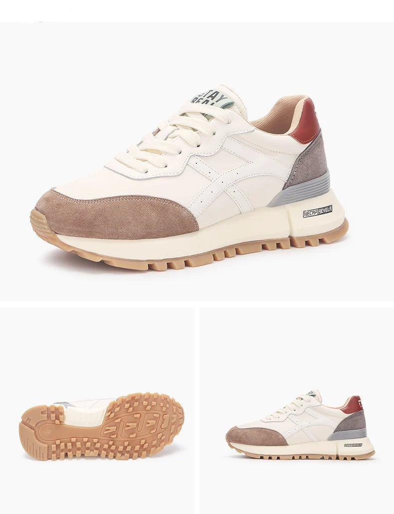 MAE - Retro Leather Sneakers