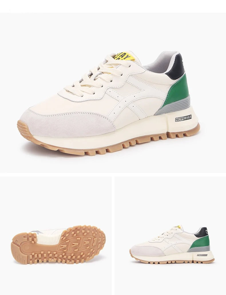 MAE - Retro Leather Sneakers