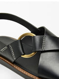 LUPPE - Leather Strappy Sandals