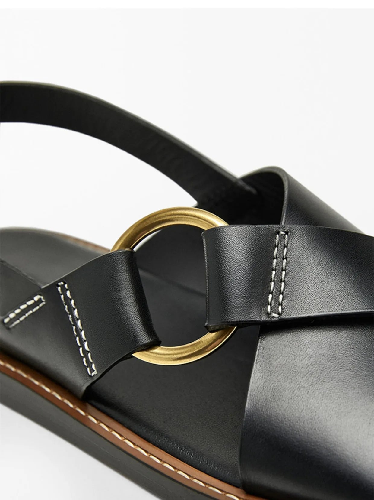 LUPPE - Leather Strappy Sandals
