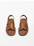 LUPPE - Leather Strappy Sandals
