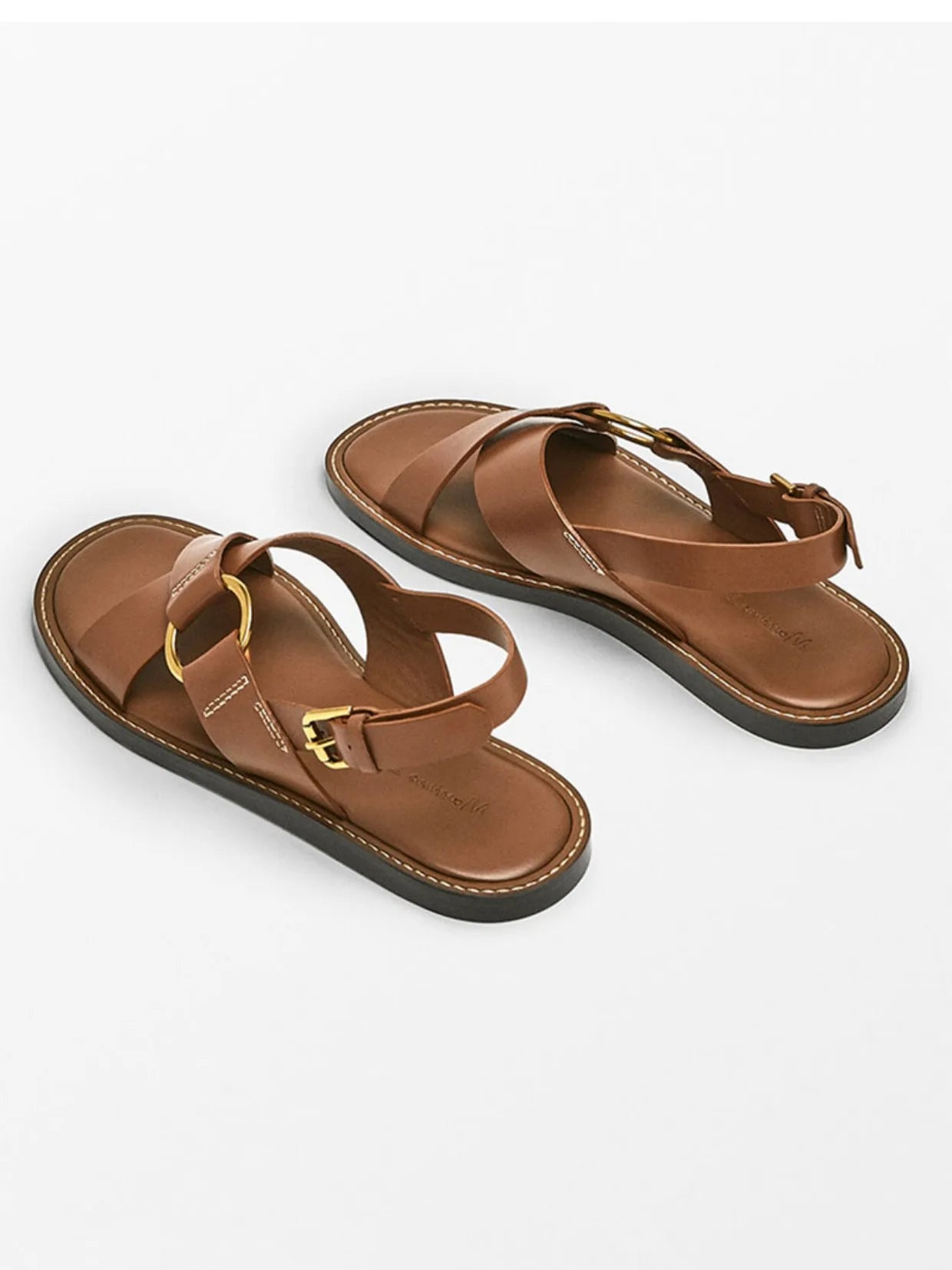 LUPPE - Leather Strappy Sandals