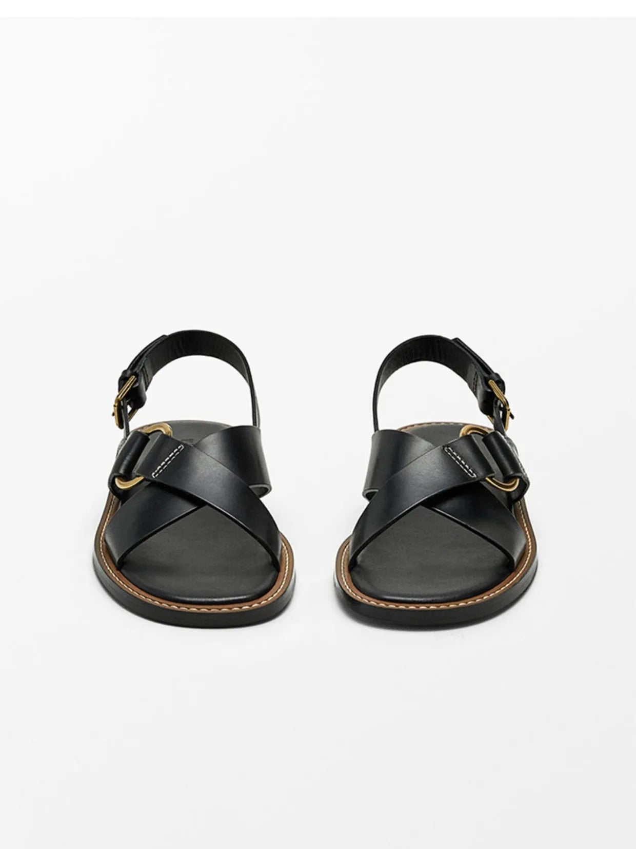 LUPPE - Leather Strappy Sandals